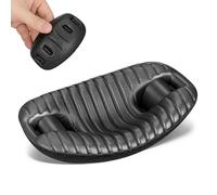 Vaguelly Mentonnière Accessoire Confortable Rembourrée en Éponge Noire Absorption des Chocs Déplacement du Casque pour Casque de Hockey sur Glace et Football pour Sportifs