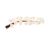 Vaguelly Metal Claw Clips Lily Flower Hair Clasp With Faux Pearl For Weddings And Parties Elegant Duckbilled Ponytail Holder Clips Traditional Chinese Style Hair Accessories For Women