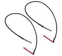 Vaguelly Micro Piézo 2,5 MM Jack pour Guitare Folk et Ukulélé, Pack de 2 Capteurs de Son pour Guitare Acoustique, Accessoire pour Amplification Scénique