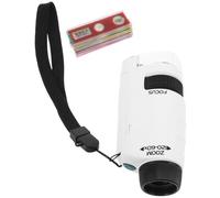 Vaguelly Microscope pour Garçon Fille Portable avec Lames Microscope de Poche Éducatif pour Expériences Scientifiques pour Exploration Développement des Compétences Observation des Garçon