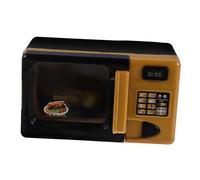 Vaguelly Mini Four à Micro Ondes Électrique pour Garçon Fille Modèle de Cuisine Simulé pour Garçons et Filles Interactif et Éducatif pour Jeu de Rôle Développement Parent