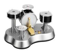 Vaguelly Mini Instrument de Musique Tambour à Doigts LED pour Garçon Fille Ensemble Compact et Portable avec Enregistrement et Lecture