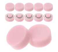 Vaguelly Mini Roulements à Billes Rotatifs pour Barrettes DIY, Palier D’Arbre Précis 3 Rose, Base Tournante Artisanale, 50 Pièces, Accessoires pour Décoration et Loisirs Créatifs Cheveux