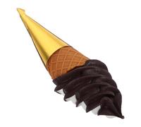 Vaguelly modèle de Glace Prop Photo réaliste Décoration de Table de Dessert Faux Cornet de Glace Tout Petit cônes décoration de Glace Artificielle Accessoire de crème glacée PVC Coffee