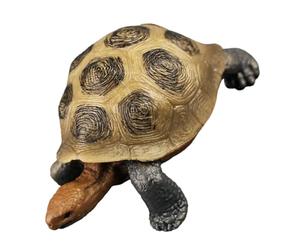 Vaguelly Modèle de Tortue Terrestre Réaliste en Plastique PVC, Figurine Décorative Lisse et Robuste, Ornement D’Animal Marin pour Bureau et Jardin, Éducatif pour Garçon et Filles,