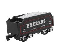 Vaguelly Modèle de Train à Charbon pour Garçon Fille Ensemble de Pistes de Train Éducatif Compatible avec Divers Accessoires de Modélisme Facile à Assembler Sûr pour la Logistique Transport