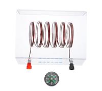 Vaguelly Modèle Expérimental Solénoïde Cuivre et Plastique Pédagogique pour Collégiens Apprentissage Ludique Physique et Sécurisé Matériel Pédagogique Innovant