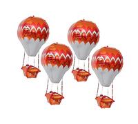 Vaguelly Montgolfières En Aluminium 22 5pcs Ballons 4d Pour Bébé Décoration De Fête Colorée Design Charmant Et Unique Pour Anniversaire Et Baby Shower