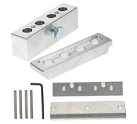 Vaguelly Moule à Lipstick Aluminium Cavités Pour Fabrication Diy Kit De Maquillage Pratique Pour Amateurs De Cosmétiques