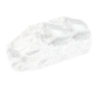 Vaguelly Neige Artificielle de Noël en Coton Absorbant 100g, Déchirable Selon Taille et Épaisseur, pour Décoration et Village de Noël Festif