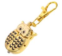 Vaguelly Or Montre de Poche Rétro en Alliage Hibou Décorative Cartoon | Décoration de Tenue, Idée Présent, Forme Chouette Mignonne, Style Mode, Montre Pendentif