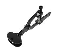 Vaguelly Outil de presse pour étrier de frein, outil de presse à cliquet pour écarteur de piston d'étrier de frein automobile - Clé à cliquet pour réparation automobile, noir, 27,9 x 9,9 x