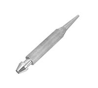 Vaguelly Outil de Réparation pour Trompette Petit Modèle, Accessoire Professionnel en Acier Inoxydable Argenté, Outil de Dressage Précis Compatible Embouchures 3c 5c Taille Moyenne,