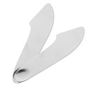 Vaguelly Outil Facial Gua Sha En Métal, Exfoliant Et Applicateur De Masque, En Acier Inoxydable, Guasha Pour Le Visage, Outils De Soins De La Peau, Soulagement Musculaire, Sculpture, 2