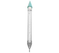 Vaguelly Outil Manucure Double Embout Crayon Cire Pointillé et Sélecteur Stylo Précis pour Nail Art Débutants et Professionnels