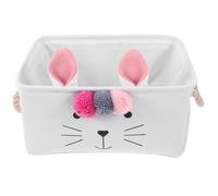 Vaguelly Panière à Linge Pliable Tissu Organisateur de Rangement pour Vêtements et Jouets Panier à Linge de Capacité pour Maison Appartement et Facile à Transporter Nettoyer