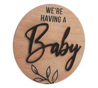 Vaguelly Panneau Annonce De Naissance Décoration Élégante Pour Hôpital Et Maison Souvenir Unique Pour Célébrer Arrivée De Facile à Suspendre Utiliser Amusant Pour Nouveaux Parents
