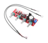 Vaguelly Panneau De Audio Stéréo avec Volume Égaliseur De Tonalité Et Graves pour Audio pour Enregistrements Et