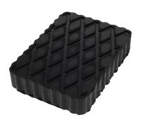 Vaguelly Patin de Levage en Caoutchouc Élastique 160x120x30 Mm, Coussinet de Longeron de Cadre Noir, Protection Antidérapante pour Cric de Sol, Accessoire D’Atelier Automobile Polyvalent
