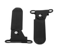 Vaguelly Pédales Pliables Arrière pour Vélo Électrique, Repose-Pieds en Fer Robuste, Antidérapantes, 7 Cm, 1 Paire, Accessoires Vélo pour Remplacement, Fourniture Cyclisme, Confort