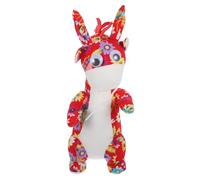 Vaguelly Peluche Dragon Mascotte Nouvel an Chinois Décoratif Réutilisable Couleur Vive Cadeau pour Famille et