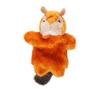 Vaguelly Peluche Écureuil à Main Doux pour Rôle et Conte Accessoire Éducatif Parent Garçon Fille pour Jeux Créatifs et Interaction Familiale