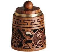 Vaguelly Pendentif Diffuseur Aromathérapie en Bois Sculpté Ajouré, Décor Suspendu pour Téléphone Portable, Sachet Parfumé Soi-même, Accessoire Déco Maison et Voiture, 1 Pièce