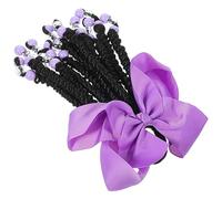 Vaguelly Perles De Queue De Cheval Et Dreadlocks Chignon Extensions De Cheveux Bricolage Rallonge De Queue De Cheval Extension Queue De Cheval Enfant Cheveux à Tresser Brun Fibre Chimique