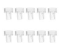 Vaguelly Pièces en Silicone Valves à Bec de Canard 3.20X2.50X2.50Cm pour Tire-Lait Manuel Accessoires Allaitement Postnatal Lot de 10