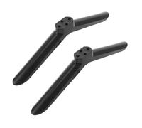 Vaguelly Pieds de Socle de Téléviseur 40 Pouces Noir avec Vis et Patins Antidérapants, Support de Fixation TV de Table Stable et Rehausseur pour Meuble TV