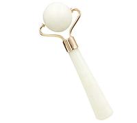 Vaguelly Pierre de Jade Roller de Massage Visage Portable Outil de Soin de Peau et Raffermissant Roller Massage Facial Anti-âge Léger et Pratique Couleur Aléatoire Couleur Aléatoire