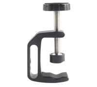 Vaguelly Pince en C Réglable en Alliage D’Aluminium Noir Petit Modèle, Support Multifonction pour Caméra et Lampe Torche, Fixation Robuste pour Accessoires Photo et Vidéo, Usage