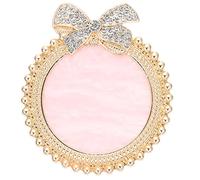 Vaguelly Plateau d'affichage d'art d'ongle bac à peinture nail art Gel Plaque make up kit palette nail art fournitures de peinture palette de peinture pour les amis Alliage de zinc Golden