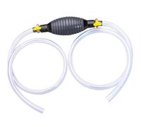 Vaguelly Pompe Manuelle de Transfert Carburant en Plastique Haute Résistance, Multi-usage avec Durite Essence pour Extraction D'huile, pour Voyage en Extérieur et Usage Intérieur