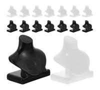 Vaguelly Présentoir à Bijoux Miniature 40 pièces : Petit Mannequin de présentation de Colliers pour Jeux de rôle pour Enfants ; Mini Meuble décoratif pour scènes de Maison de poupée.