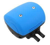 Vaguelly Pulsateur de Traite Pneumatique à Double Sortie en Plastique Bleu, Accessoire pour Machine à Traire, Entretien Facile et Fonctionnement Stable en Élevage Laitier