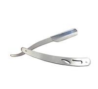 Vaguelly Rasoir De Rasage Acier Inoxydable Rasoir Manuel Pour Hommes Coupe Choux Argenté Lame Outil De Rasage Pour Expérience De Rasage Précise