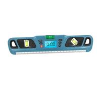 Vaguelly Règle à Rétroéclairée Mini Calibrateur de Précision pour Mesure et Équilibrage Outil Portable pour Affiches et Travaux