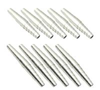 Vaguelly Ressorts de Remplacement Léger et Facile à Stocker en Acier Inoxydable Argenté Pack de 10 Pièces pour Ciseaux de Jardinage pour Outils de Taille et Élagage