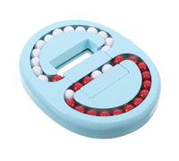 Vaguelly Rotating Bean Fidget Toy for Adults and Plastic and Wood Sensory Puzzle for Autism Support Interactive Tactile Stress Relief Toy School