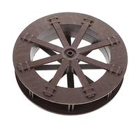 Vaguelly Roue à eau DIY pour fontaine à eau, moulin à eau, accessoire de jardin, avec scène d'axe pour bassins, économie d'énergie, durable