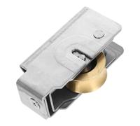 Vaguelly Roue de Poulie Cuivre pour Porte Coulissante et Fenêtre Roue à Billes de Remplacement Guide de Porte Aluminium Installation Simple et