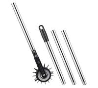Vaguelly Roues Rotatives Métal pour Coupe-Bordures De Jardin Accessoires De Coupe-Bordures Manuel Conception Pratique pour Utilisation Facile
