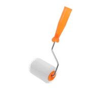 Vaguelly Rouleau à Picots Autonivelant 13 MM pour Sol en Ciment Rouleau Antimousse 4 Pouces Outil Professionnel pour Finition Lisse et Peinture Accessoire Peinture Ciment Autolissant