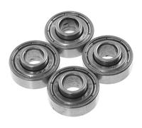 Vaguelly Roulements à Billes 608zz pour Roues de Fauteuil Roulant, Lot de 4 en Acier, Remplacement Sécurisé pour Utilisateurs et Soignants