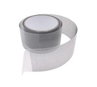 Vaguelly Ruban de Réparation Moustiquaire Auto Adhésif Gris Bande Maille pour Fenêtre Patch Écran Flexible et pour Portes Tentes et Camping