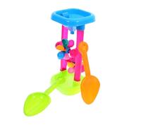 Vaguelly Sablier de Plage pour Garçon Fille Jeu Eau et Sable Moulin à Vent Plastique Favorise Créativité et Socialisation Couleur Aléatoire