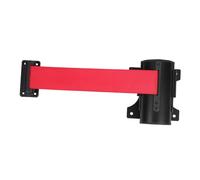 Vaguelly Sangle de Barrière Rétractable Inoxydable Murale pour de Système Étanche de Sécurité Intérieur Extérieur avec Design Haute Visibilité et Applications