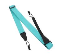 Vaguelly Sangle de ukulélé sans perçage, réglable à clip, sangle de transport antidérapante en nylon soprano, concert, ténor, sangle souple pour enfants et adultes, bleu, 3.7x147cm