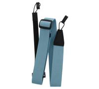 Vaguelly Sangle pour ukulélé sans perçage - Sangle de transport réglable à clip - En nylon antidérapant - Pour concert et ténor - Sangle souple pour enfants et adultes, vert, 3.7x147cm